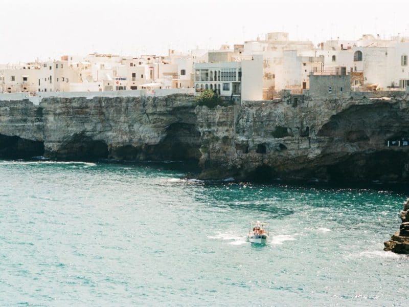 Seeing Polignano a Mare from the Water